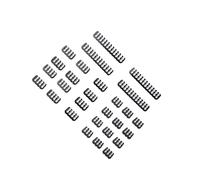 osiuujkw Complete 24 Piece Cable Comb Bundle Organizing Computer Power Cables And Keeping Workspaces Tidy 24 Pieces Cable Combs Dresser Bundler Cord 8 6 Pin Comb 3.6 Pc, Black, 4 pin