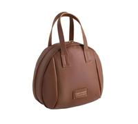 osiuujkw Convenient Travel Bag Never Leave Toiletries Behind Again Easy To Clean PU Convenient Toiletries Bag Large Storage Bag, Dark brown