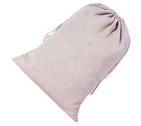 osiuujkw Cotton Linen Storage Bag Portable Rectangular Heavy Duty Cosmetic Household Drawstring Pouch Pocket Accessories, 30x40cm