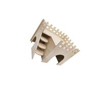 osiuujkw Decorative Castle Small Animal Habitat Decor Colorful Transforms Pet Space Into Stylish Playground Which Can Well Decorate Pets Home Hamster Hedgehog Mouse Rat Guinea Pig Slide House