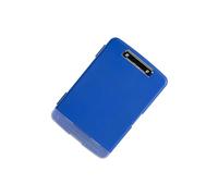 osiuujkw Document Case with High Capacity Clipboard Features External Pen Slot Clipboards Nursing Business Applications Foldable File Folder Stationery Tool Work Office, Dark Blue, 36.5x24.5x3cm