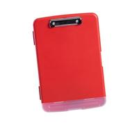 osiuujkw Document Case with High Capacity Clipboard Features External Pen Slot Clipboards Nursing Business Applications Foldable File Folder Stationery Tool Work Office, red, 36.5x24.5x3cm