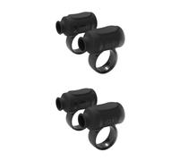 osiuujkw Drum Stick Control Clip Effective Aid for Mastering Drumming Skills, Black, 2Set