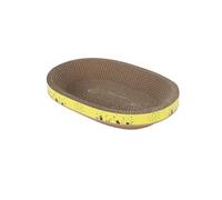 osiuujkw Durable Cat Scratcher Cardboard Lounge Bed Crafted For Cats Enjoyment Featuring Premium Scratching And Comfort Corrugated Pet Cat Scratch Pads Bowl Shaped Plate