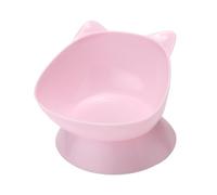 osiuujkw Durable Drinking Drinker Bowl Kitten Supplies Features Smooth Making Cleaning Effortless While Keeping Pets Happy Elevated Raised Pets Water Bowl Cats Supply Puppy, pink, 12.3x3.5cm10cm