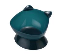 osiuujkw Durable Drinking Drinker Bowl Kitten Supplies Features Smooth Making Cleaning Effortless While Keeping Pets Happy Elevated Raised Pets Water Bowl Cats Supply Puppy, blue, 12.3x3.5cm10cm
