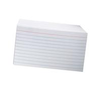 osiuujkw Durable Index Cards Note Cards Office Supplies with Double-Sided Line All Personal Uses is Suitable for Both School and Office Note Memo Refill Paper Study Business