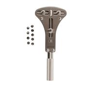 osiuujkw Durable Watch Case Opener Tool Heavy Duty 3 Claw Mechanism Precision Watch Back Removal Tasks Crafted Steel Back Case Cover Opener Tool Adjustable