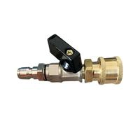 osiuujkw Easy Install High Pressure Washer Ball Valve Switch Convenient Water Control For Power Washer Pressure Ball Valve Kits Are Designed For Hs, Style A