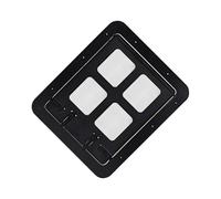 osiuujkw Large Cat Door Exterior 4 Way Locking Small Cat Door Easy To Install Durable Screen Nylon Mesh Which Is Firmly Fixed By Screws And Is Durable. Window Large Exterior 4 Way Locking