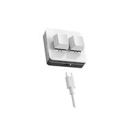 osiuujkw Mini Keyboard RGB Backlit Functional 2 Key Keypad Designed For Efficient Controls In Video Games And Multimedia Mini Keyboard 2 Key Programming Hotswap