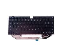 osiuujkw Mute Keyboards Dust Protection Fluent Office Keypad Black Key Board Laptop Replacement for MateBook X Pro MACH-W19C US
