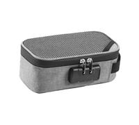 osiuujkw Odor Control Smell Proof Bag with Secure Combination Lock for Organized Storage Heavy Duty Stash Cases On Go Lock Storage Case for Travel Containers, Gray, 21x11x8cm