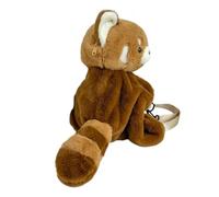 osiuujkw Panda Backpack Daypack Plush Cute Cartoon School Bag Large Capacity For Work And College Students Costume Party Travel Daypacks Bag Lightweight Casual Birthday, Brown, S