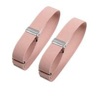 osiuujkw Sophisticated Elastic Shirt Sleeve Holders for Creative Solution For Maintaining Sleeve Position At Work Events Elastic Armbands Shirt Holders Anti Slip, Pink, 2x32cm