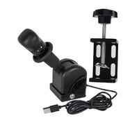 osiuujkw Versatile Compatibility USB Handbrake Emergency Brake Shockproof Fit For Popular Models G20 G27 G29 Truck Games Lorry Simulation Computer Game Handbrake G923 G27