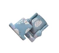 osiuujkw Washable Furniture Protector Armchair Slipcover Wingback Chair Cover Stretch Soft Fabric Protects Chairs Damage Elastic Sofa Cover Stretch Couch Slipcover, Light Blue, 68cm~80cm