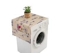 osiuujkw Washing Machine With Double Dust Cover - Machine Washable For Easy Cleaning Machine Cover Polyester Refrigerator, blue bee,1, 55 * 130cm