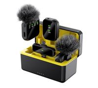 osiuujkw Wireless Microphone For Cell Phone With Strong Anti-interference Ability And Audio And Video Synchronization Without Delay Wireless Lavaliers