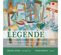 Oskar Laznik; Tadej Horvat - LEGENDE: Works By Van Klaveren, Sporck, Hindemith