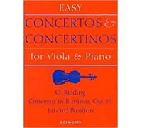 OSKAR RIEDING CONCERTO IN B MINOR FOR VIOLA AND PIANO OP.35 VLA: 1st - 3rd Position