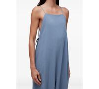 Osklen balloon-shaped strap jumpsuit - Blue M-G