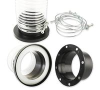 O'SKOOL 4" Port Magnetic Coupling System for Dust Collection - Magnetic Dust Collection Fittings for Dust Collector or Vacuum Systems