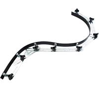 O'SKOOL 940mm(37") Flexible Steel Curve Template for Woodworking and Crafts, Transferring Curved Patterns in Wood, and Metal