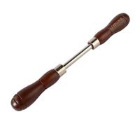 O'SKOOL Scraper Burnisher with Ø3/8" x 3-1/16" Chrome Molybdenum Steel Rod and Beechwood Dual-Handle