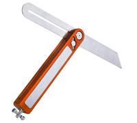 O'SKOOL Sliding T Bevel Gauge with 10" Stainless Steel Blade and Aluminum Handle