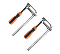 O'SKOOL T-Track F Clamp for 9.2mm Aluminum Rail | 160mm Opening, 60mm Throat | 110kg Clamping Force for Router Table, CNC, Drill Press