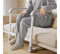 OSKOPWRC Chair Couch Stand Aid, Sofa Stand Aid for Elderly, Adjustable Lift Support with Non-Slip Handles for Mobility Assistance, Mobility & Daily Living Aid for Elderly, Seniors, Disabled Grey