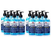 Osler & Walsh Antibacterial Hand Soap 6 x 500ml | Made in UK Liquid Hand Wash | Moisturising Formula | Kills 99.9% Bacteria | Bulk Pump Bottles for Home Office Commercial Use (Pack of 2)