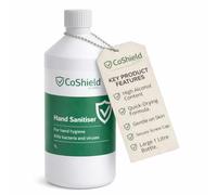 Osler & Walsh Hand Sanitiser 80% Alcohol - 1 Litre Antibacterial Gel | Kills 99.9% Germs | Quick Dry Non Sticky | Refill Bottle for Office, Commercial & Home Use