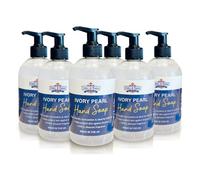 Osler & Walsh Ivory Pearl Hand Soap - 500ml - 6 pack - Gentle Formula for Sensitive Skin, Refillable | Lightly fragranced