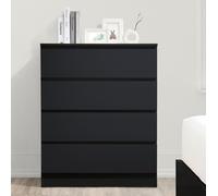 Oslo Chest - 4 Drawer - Black