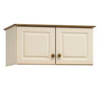 Oslo Cream Pine 2 Door Top Box (H)416mm (W)883mm (D)570mm