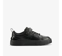 Oslo Flare Older Wide Fit Black 13.5 W