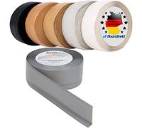 Oslo Flexible Skirting Board Roll 50 x 15 mm (Length: 15 m, Oak) Skirting Wall Trim Self Adhesive PVC Baseboard Architrave Finishing Trim