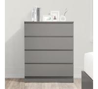 Oslo Grey 4 Drawer Chest