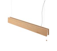 OSLO LED 90 OAK/ WHITE PENDANT LIGHT 1X T8/ 16W IP20 7520