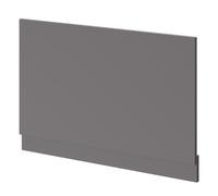 Oslo MDF End Bath Panel | Gloss Grey | 800mm