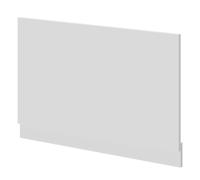 Oslo MDF End Bath Panel | Matt White | 800mm