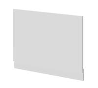 Oslo MDF End Bath Panel | Satin White | 700mm
