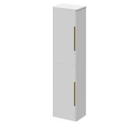 Oslo Wall Mounted 2 Door Storage Unit | Gloss White | MDF | 350mm x 1400mm