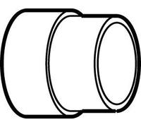 OSMA 2S403E Olive 50mm PVC-U Boss Adaptor Solvent Weld