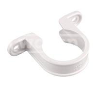 Osma 5Z081W 40mm (1.5") pipe bracket White