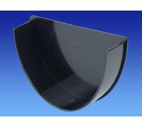 OSMA BLACK 113mm Internal Stopend for DeepLine 4.5:2.5 gutter System 9T910B