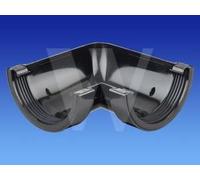 Osma Black Half Round Gutter Angle 112mm x 90°