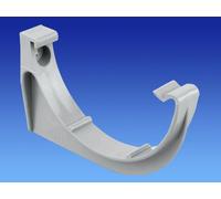 OSMA Multi Listing - Wavin Roundline Gutter Support Bracket 112mm 0T019 Black, Brown, White or Grey (2, Grey)